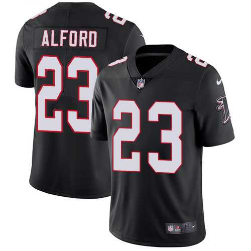 Nike Atlanta Falcons #23 Robert Alford Black Alternate NFL Vapor Untouchable Limited Jersey,We sell and wholesale Nike Atlanta Falcons #23 Robert Alford Black Alternate NFL Vapor Untouchable Limited Jersey on line form chian!